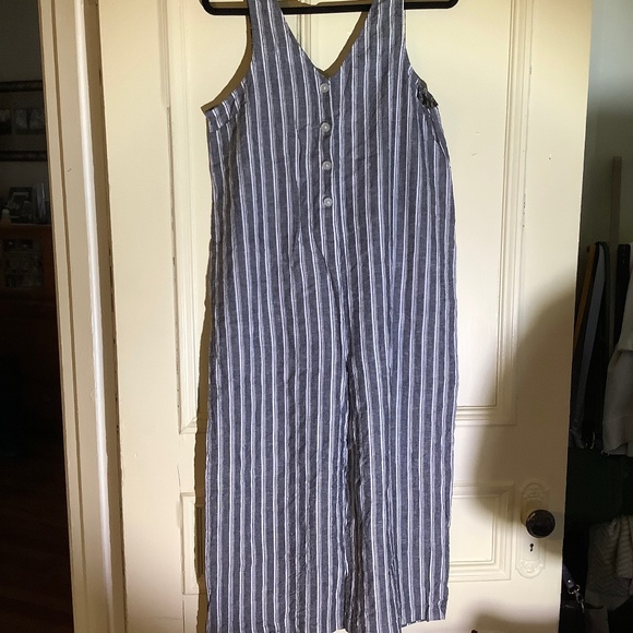 Lake & Dawn Striped Romper M - Picture 1 of 4
